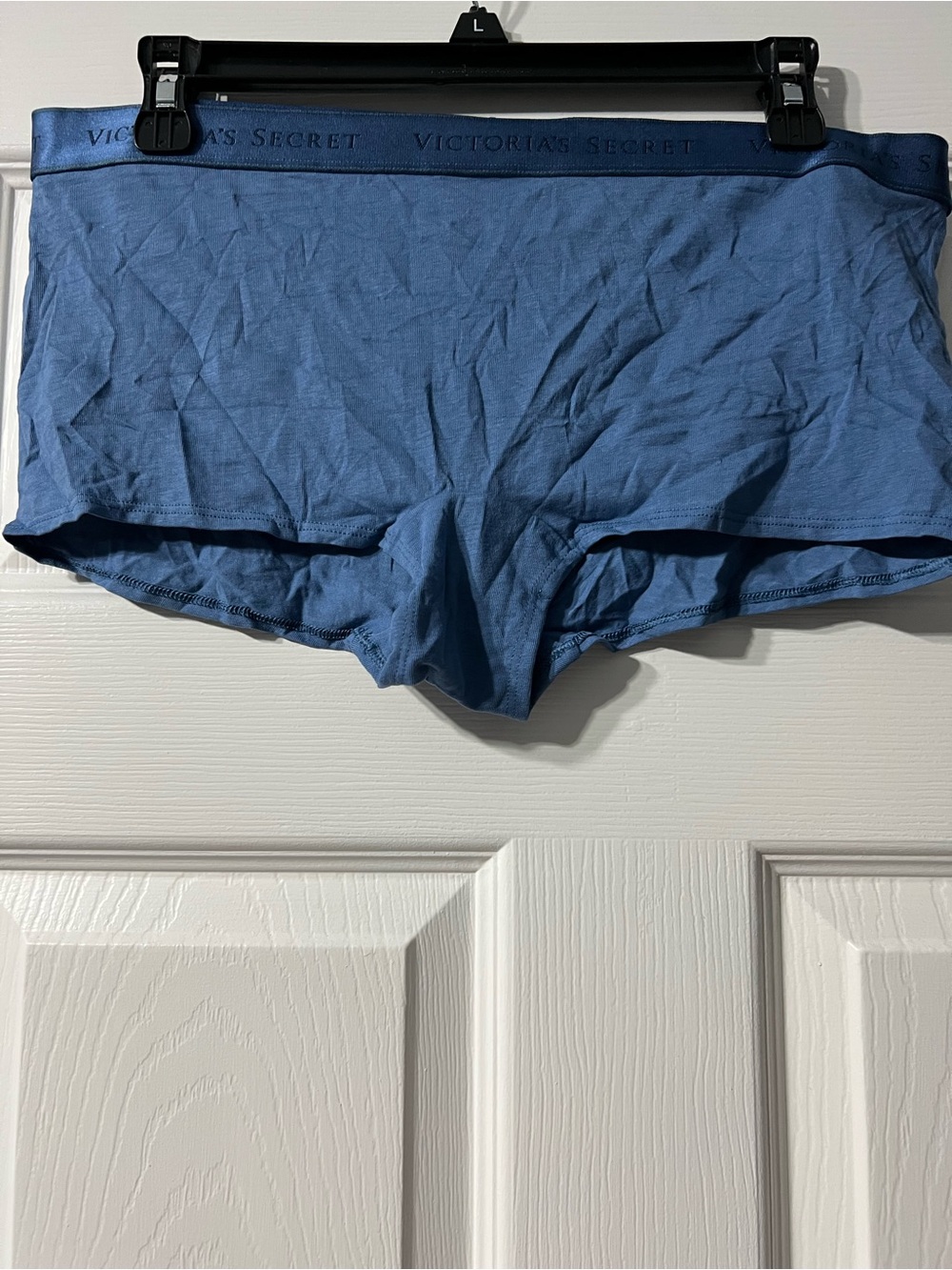 Victoria's Secret Slate Blue Cotton Boyshort Panty